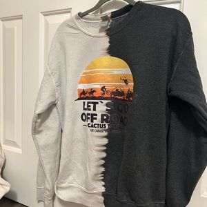 Block colour crewneck from Mexico